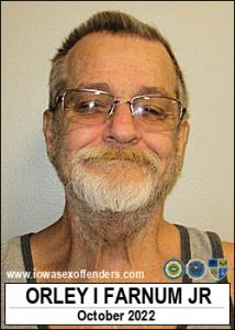 Orley Ivan Farnum Jr a registered Sex Offender of Iowa