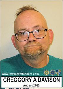 Greggory Allan Davison a registered Sex Offender of Iowa