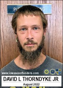 David Lee Thorndyke Jr a registered Sex Offender of Iowa