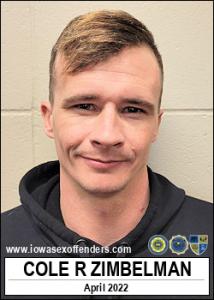 Cole Ray Zimbelman a registered Sex Offender of Iowa