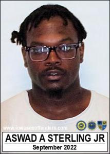 Aswad Akida Sterling Jr a registered Sex Offender of Iowa