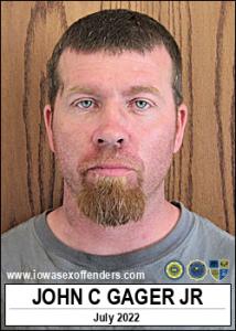 John Clarence Gager Jr a registered Sex Offender of Iowa