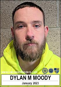 Dylan Michael Moody a registered  of Iowa