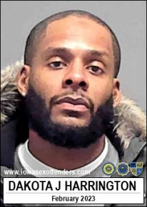 Dakota Jamel Harrington a registered Sex Offender of Iowa