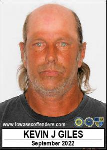 Kevin Jay Giles a registered Sex Offender of Iowa