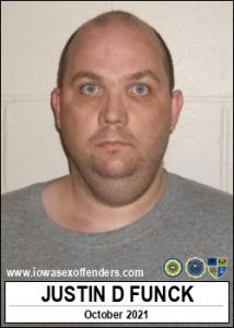 Justin David Funck a registered Sex Offender of Iowa