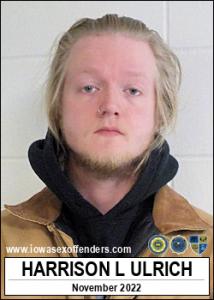 Harrison Luke Ulrich a registered Sex Offender of Iowa