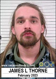 James Lee Thorne a registered Sex Offender of Iowa