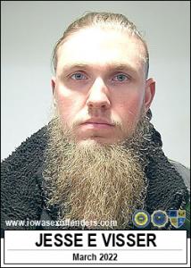 Jesse Eugene Visser a registered Sex Offender of Iowa