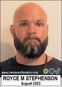Royce Monroe Stephenson a registered Sex Offender of Iowa