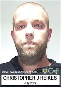 Christopher James Heikes a registered Sex Offender of Iowa