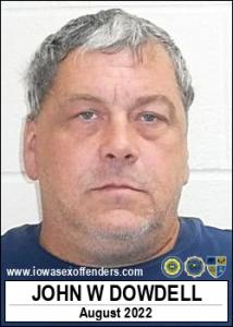 John Wayne Dowdell a registered Sex Offender of Iowa