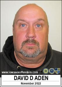 David Duane Aden a registered Sex Offender of Iowa
