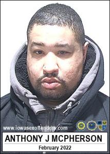Anthony James Mcpherson a registered Sex Offender of Iowa