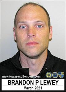 Brandon Paul Lewey a registered Sex Offender of Iowa