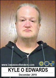 Kyle Orin Edwards a registered Sex Offender of Iowa