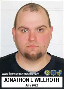 Jonathon Levi Willroth a registered Sex Offender of Iowa