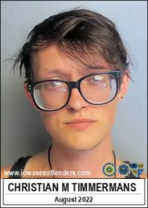 Christian Michael Timmermans a registered Sex Offender of Iowa