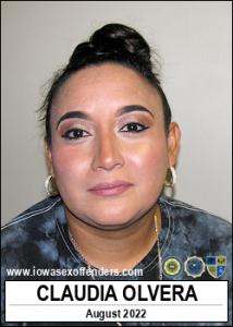 Claudia Olvera a registered Sex Offender of Iowa