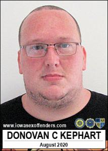 Donovan Charles Kephart a registered Sex Offender of Iowa