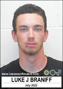 Luke James Braniff a registered Sex Offender of Iowa