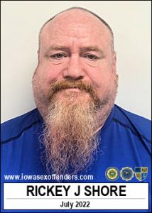 Rickey Joe Shore a registered Sex Offender of Iowa