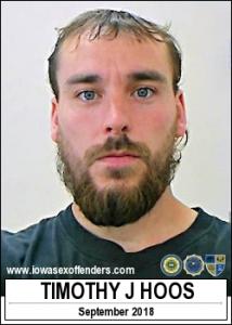 Timothy James Hoos a registered Sex Offender of Iowa