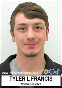 Tyler Lane Francis a registered Sex Offender of Iowa