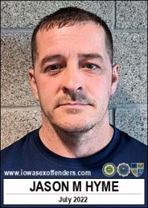 Jason Michael Hyme a registered Sex Offender of Iowa