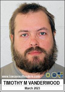 Timothy Michael Vanderwood a registered Sex Offender of Iowa