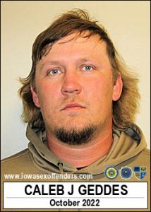 Caleb John Geddes a registered Sex Offender of Iowa
