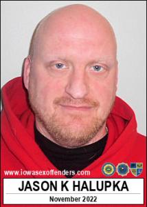 Jason Kenneth Halupka a registered Sex Offender of Iowa