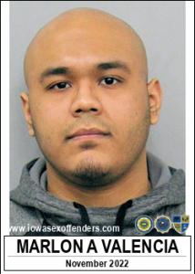 Marlon Alexis Valencia a registered Sex Offender of Iowa