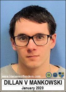 Dillan Vernon Mankowski a registered Sex Offender of Iowa