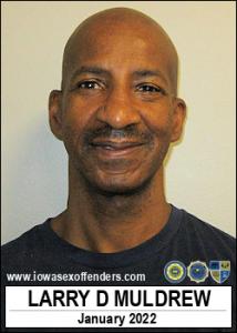 Larry Darnell Muldrew a registered Sex Offender of Iowa