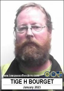 Tige Heath Bourget a registered Sex Offender of Iowa
