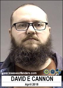 David Edward Cannon a registered Sex Offender of Iowa