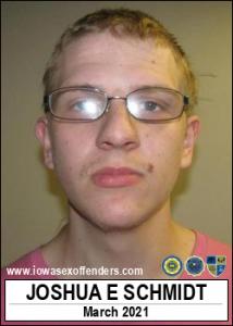 Joshua Erik David Lee Schmidt a registered Sex Offender of Iowa