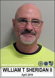 William Thomas Sheridan II a registered Sex Offender of Iowa