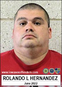Rolando Lee Hernandez a registered  of Iowa