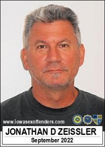 Jonathan David Zeissler a registered Sex Offender of Iowa