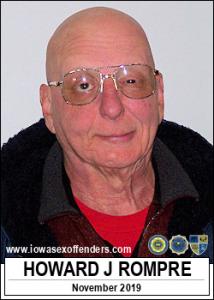 Howard John Rompre a registered Sex Offender of Iowa
