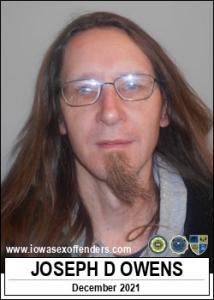 Joseph Dewitt Owens a registered Sex Offender of Iowa