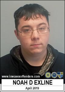 Noah Duane Exline a registered Sex Offender of Iowa