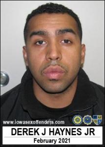 Derek James Haynes Jr a registered Sex Offender of Iowa