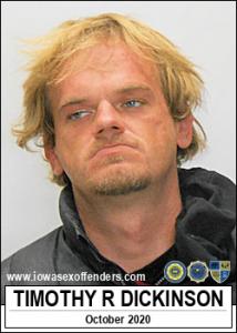 Timothy Robert Dickinson a registered Sex Offender of Iowa