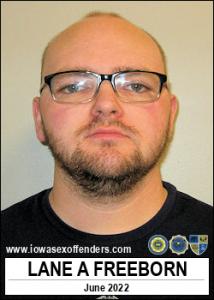 Lane Andrew Freeborn a registered Sex Offender of Iowa