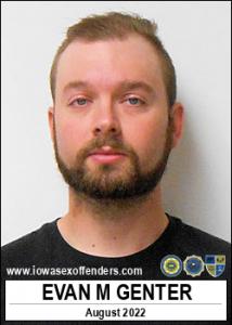 Evan Michael Genter a registered Sex Offender of Iowa