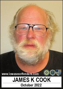 James Kermit Cook a registered Sex Offender of Iowa