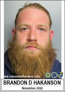 Brandon Dean Hakanson a registered Sex Offender of Iowa